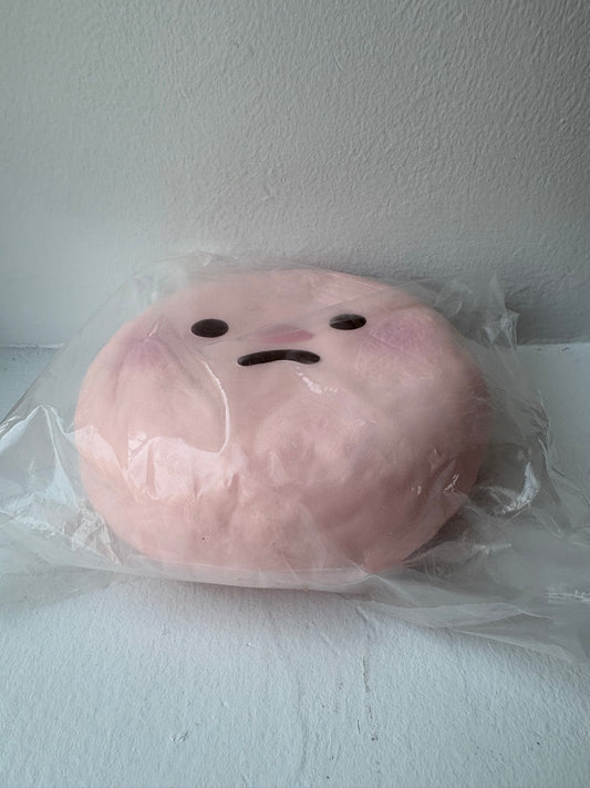Lisa Snowman Jumbo Sad Cake Squishy - Pink