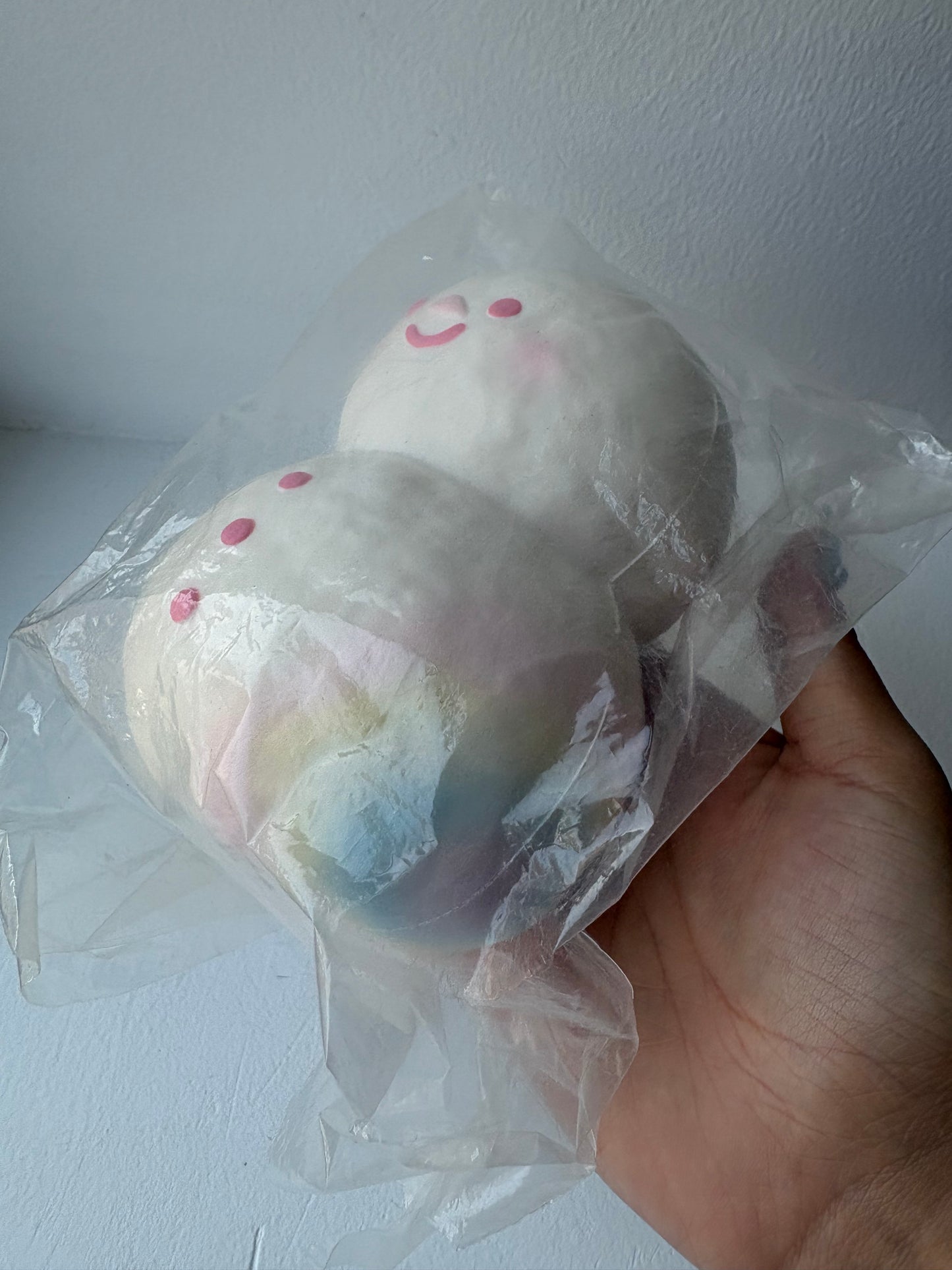 Lisa Rainbow Snowman Squishy