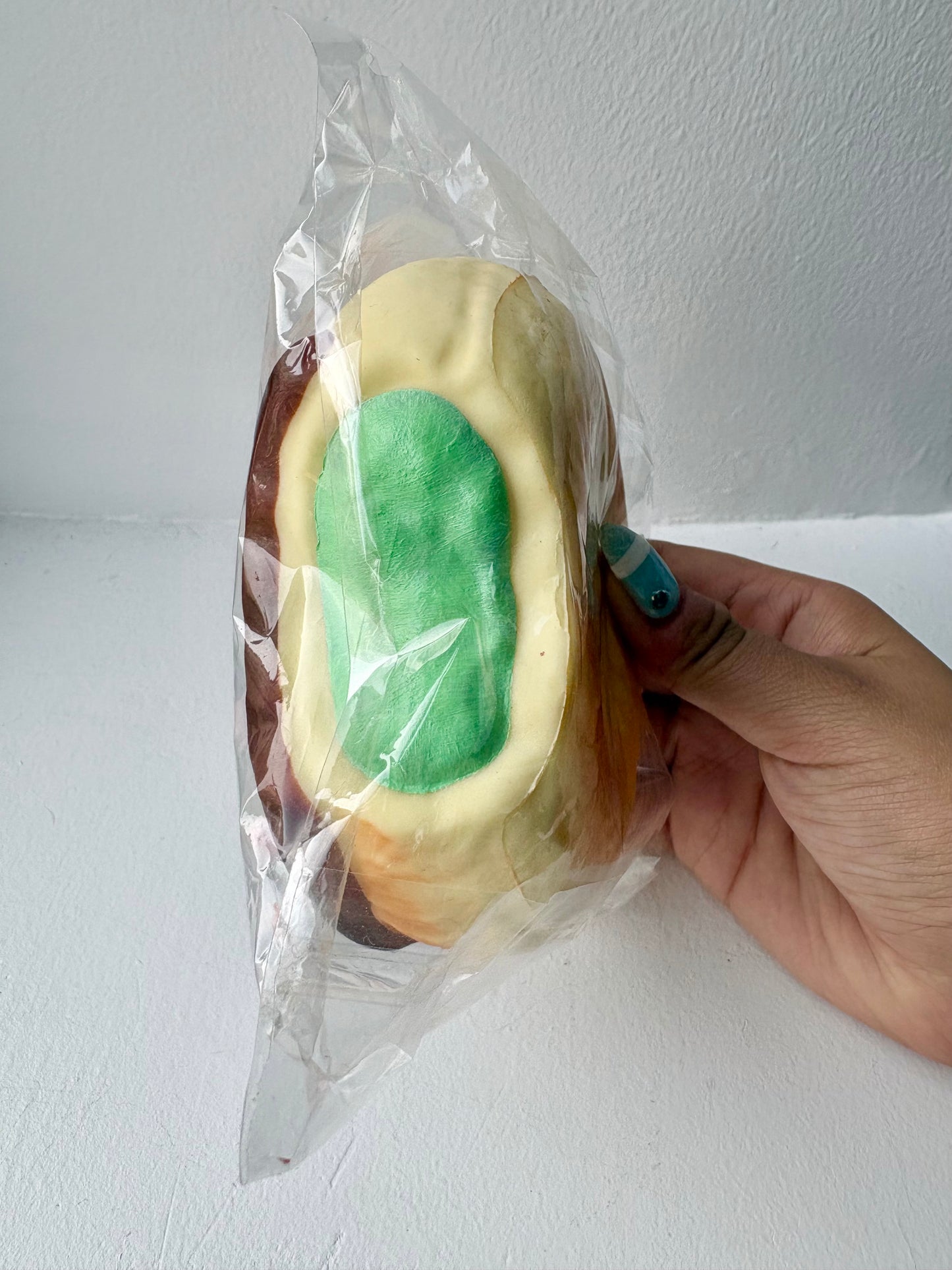 Mido Red Nose Bitten Donut Squishy - Mint Chocolate
