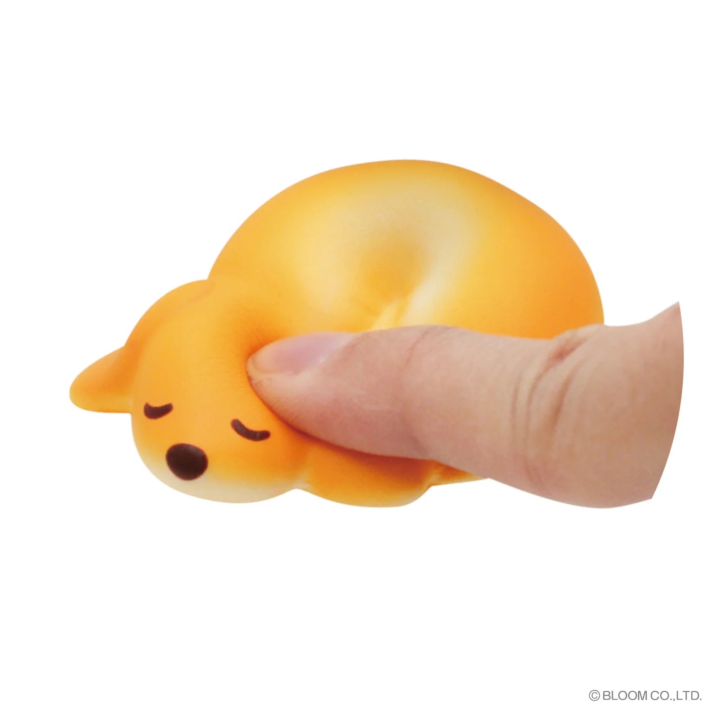 iBloom Bagel Dog Capsule Squishy
