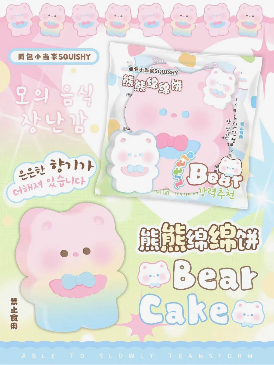 Pastel Cutie Bear Cake Squishy