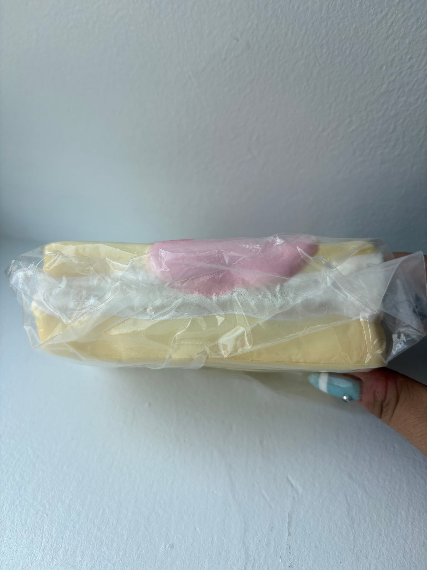 Lisa Waffle Sandwich Squishy - Vanilla Strawberry