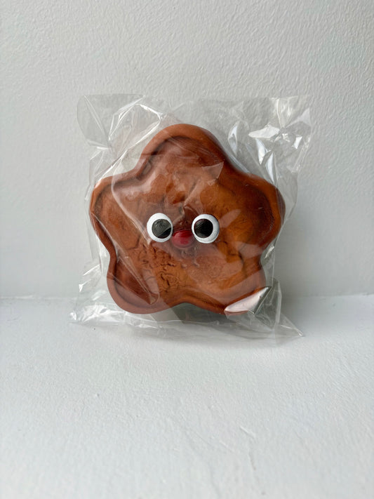 Mido Red Nose Star Cookie Squishy - Chocolate
