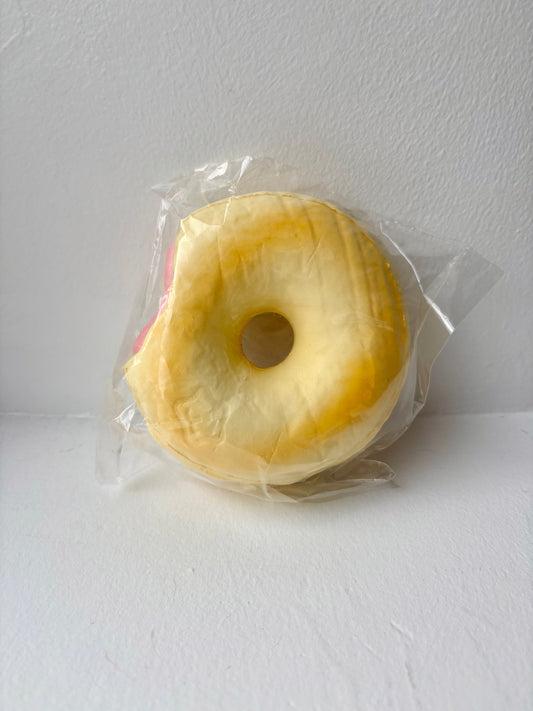 Mido Red Nose Bitten Donut Squishy - Strawberry
