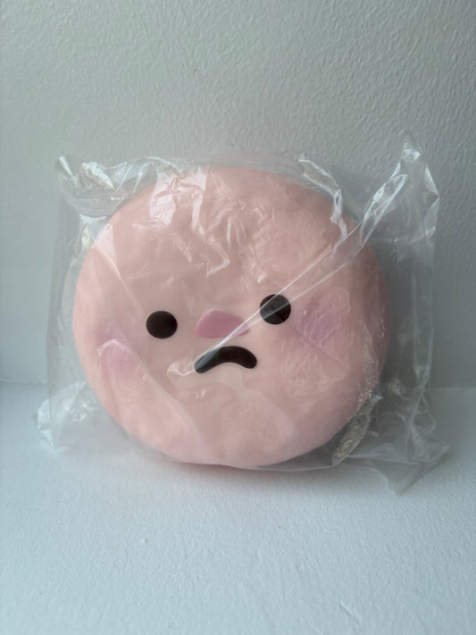 Lisa Snowman Jumbo Sad Cake Squishy - Pink