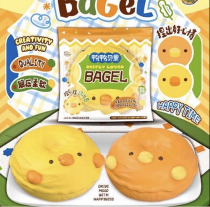 Mido Chick Bagel Squishy