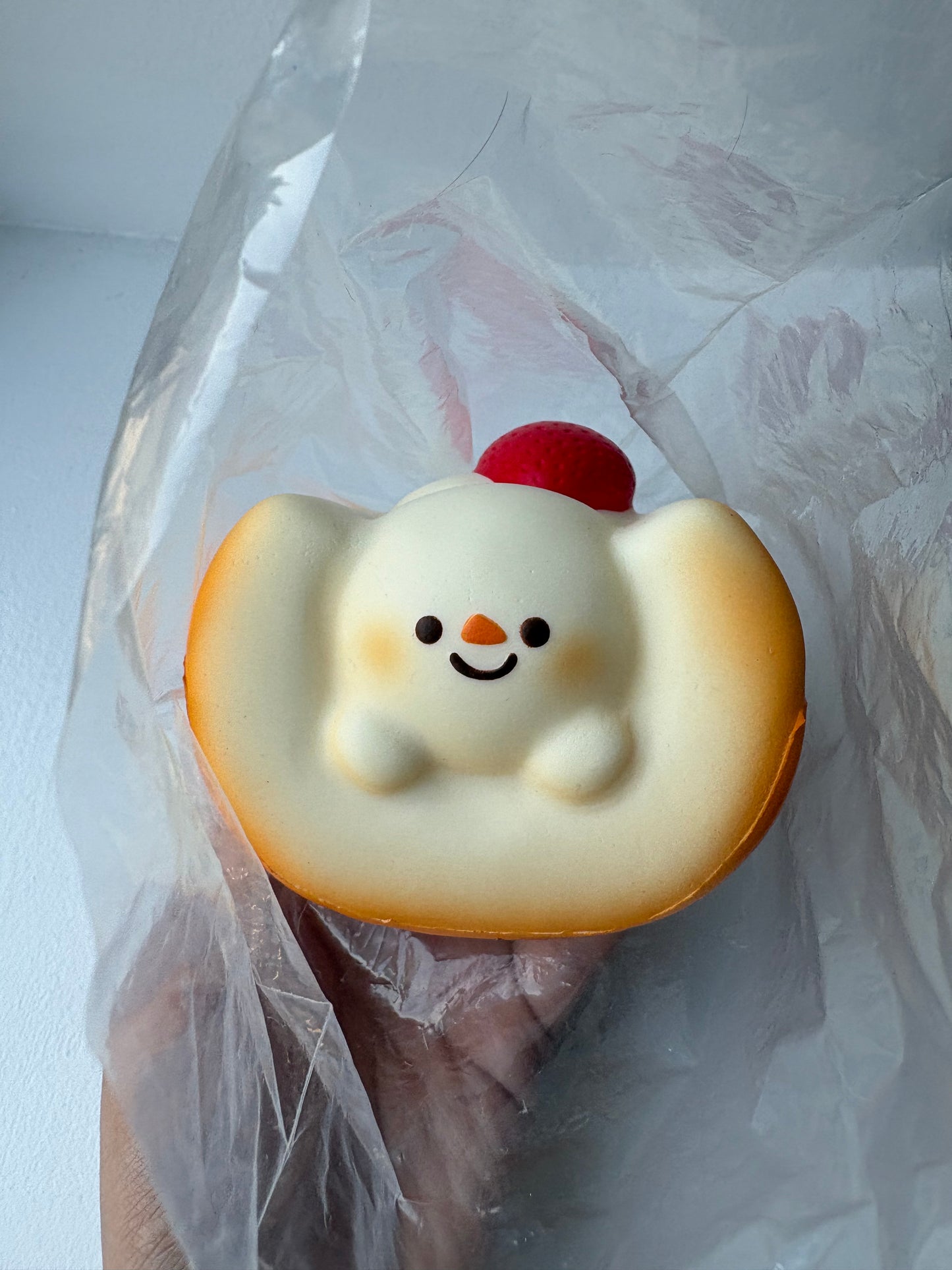 Lisa Snowman Brio Bread Squishy