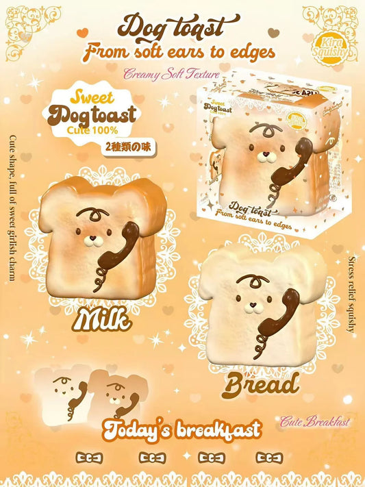 Lisa Dog Toast Squishy