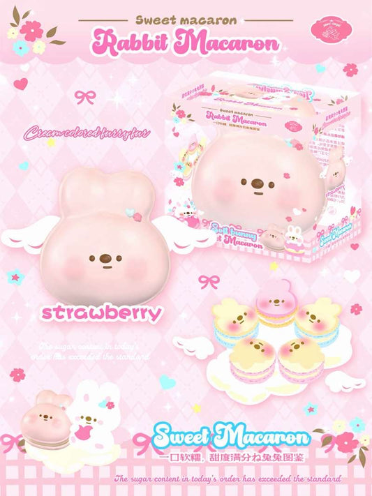 Lisa Rabbit Sweet Macaron Squishy