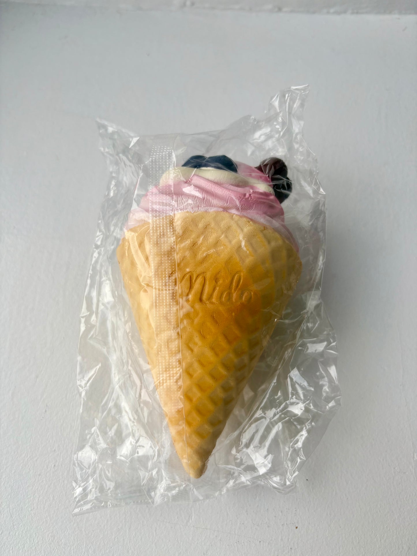 Mido Red Nose Berry Ice Cream Squishy