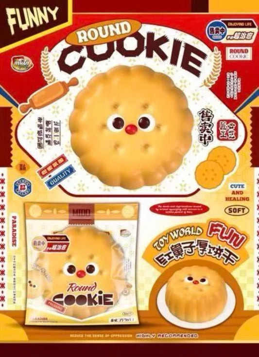 Mido Red Nose Cookie Cracker Squishy