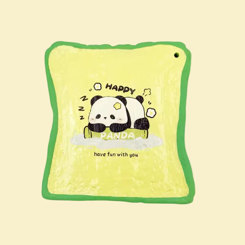 Sleepy Panda Toast Squishy