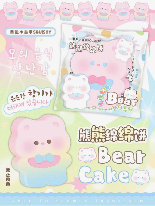 Pastel Cutie Bear Cake Squishy