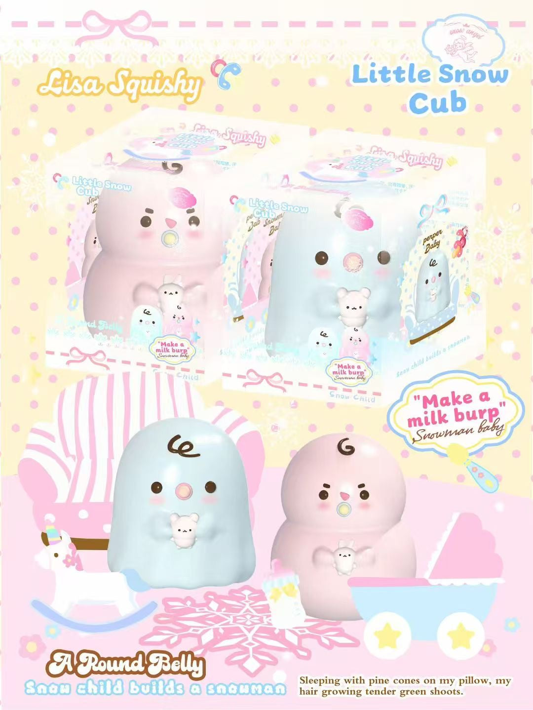 Lisa Baby Snowman/Ghost - Multicolored