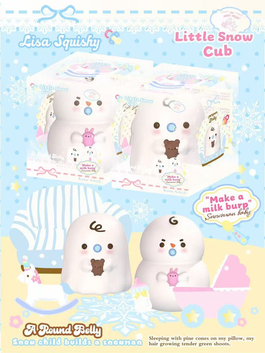 Lisa Baby Snowman/Ghost Squishy